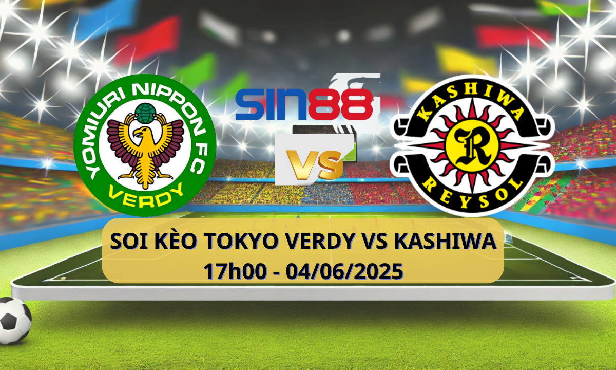 Trận đấu giữa Tokyo Verdy và Kashiwa Reysol